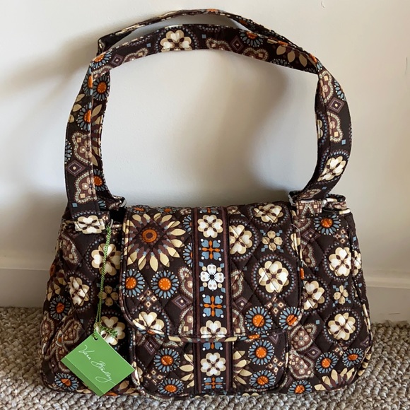 Vera Bradley Handbags - NWT Vera Bradley -Canyon Eddie Satchel